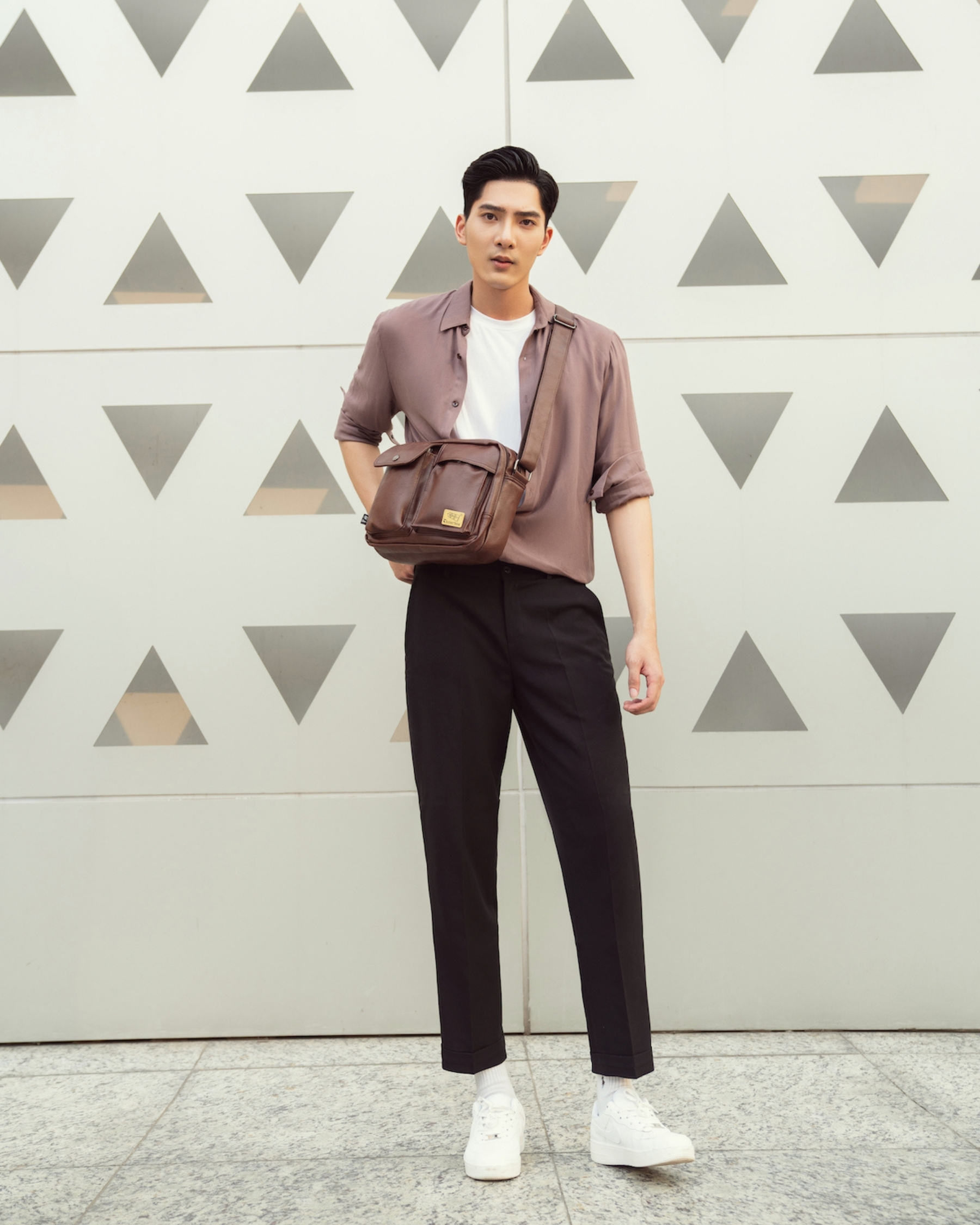 Túi đeo chéo Camelia Three-Box MS3551