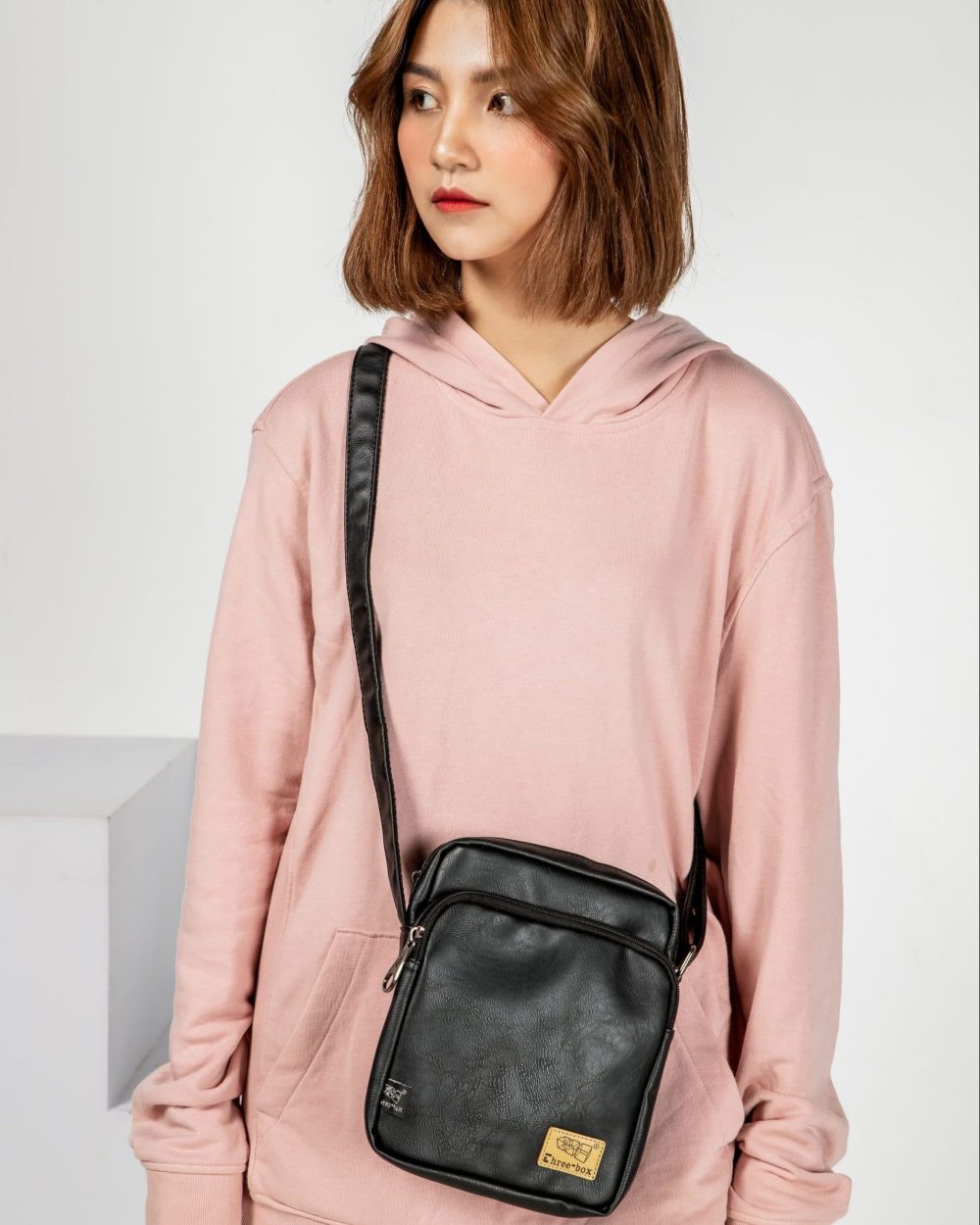 Túi chéo ipad Three-box 6338