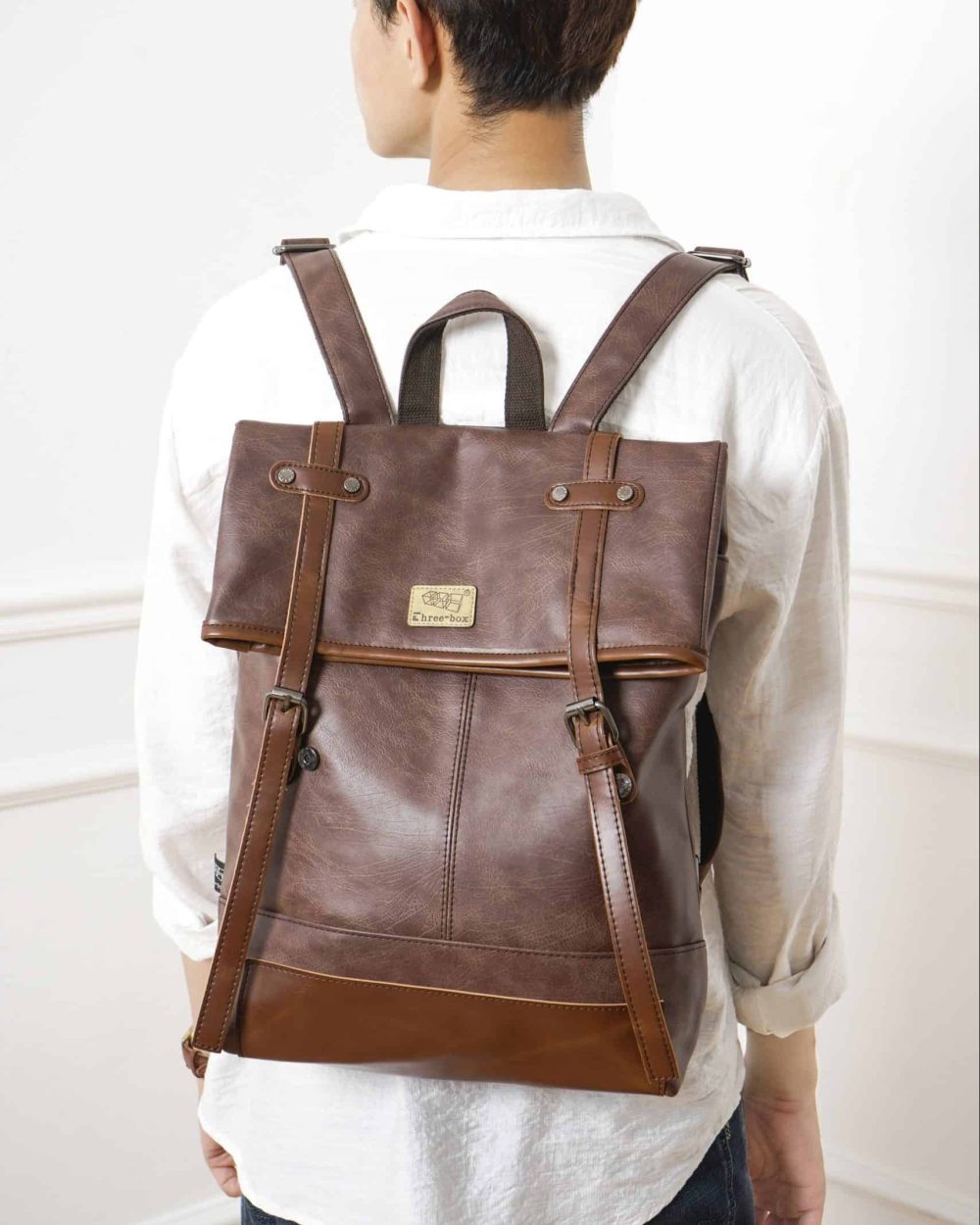 Balo da Unisex Three Box BL2332 threeboxvietnam 5 scaled e1606318827145