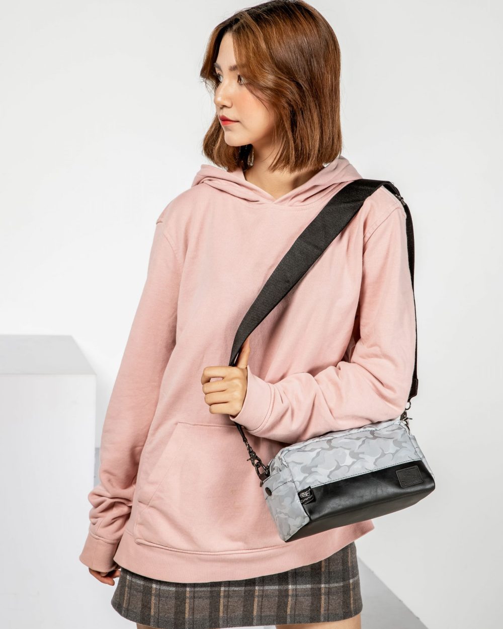 Alternative view of Túi chéo Canvas Milytary Three-Box | MS6391