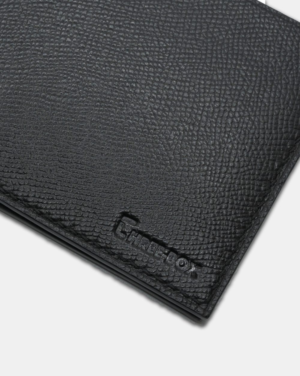 Ví ngắn Dandy Three-Box, Da Epsom, Màu đen2