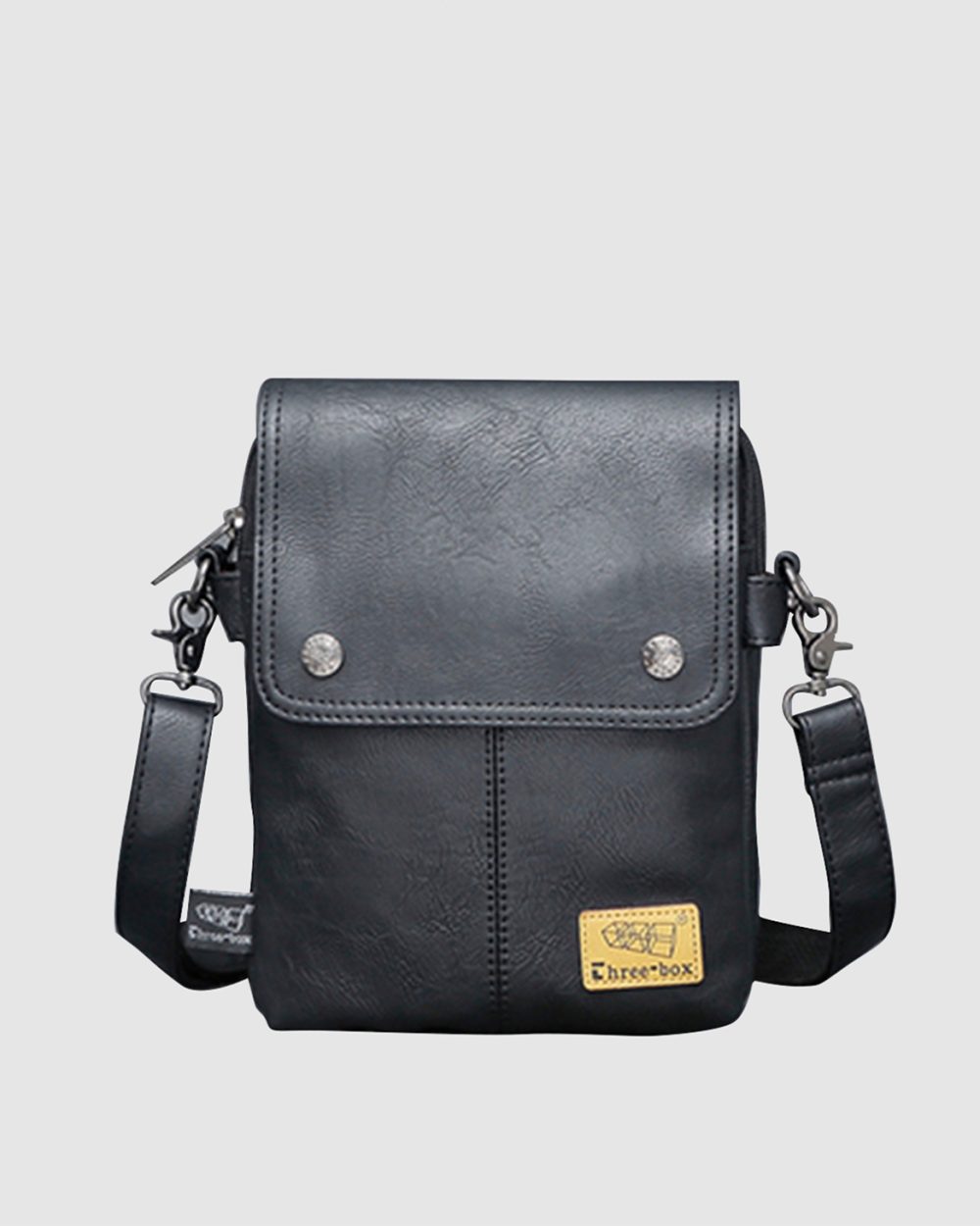 Túi đeo chéo Three-Box | MS6388 Den