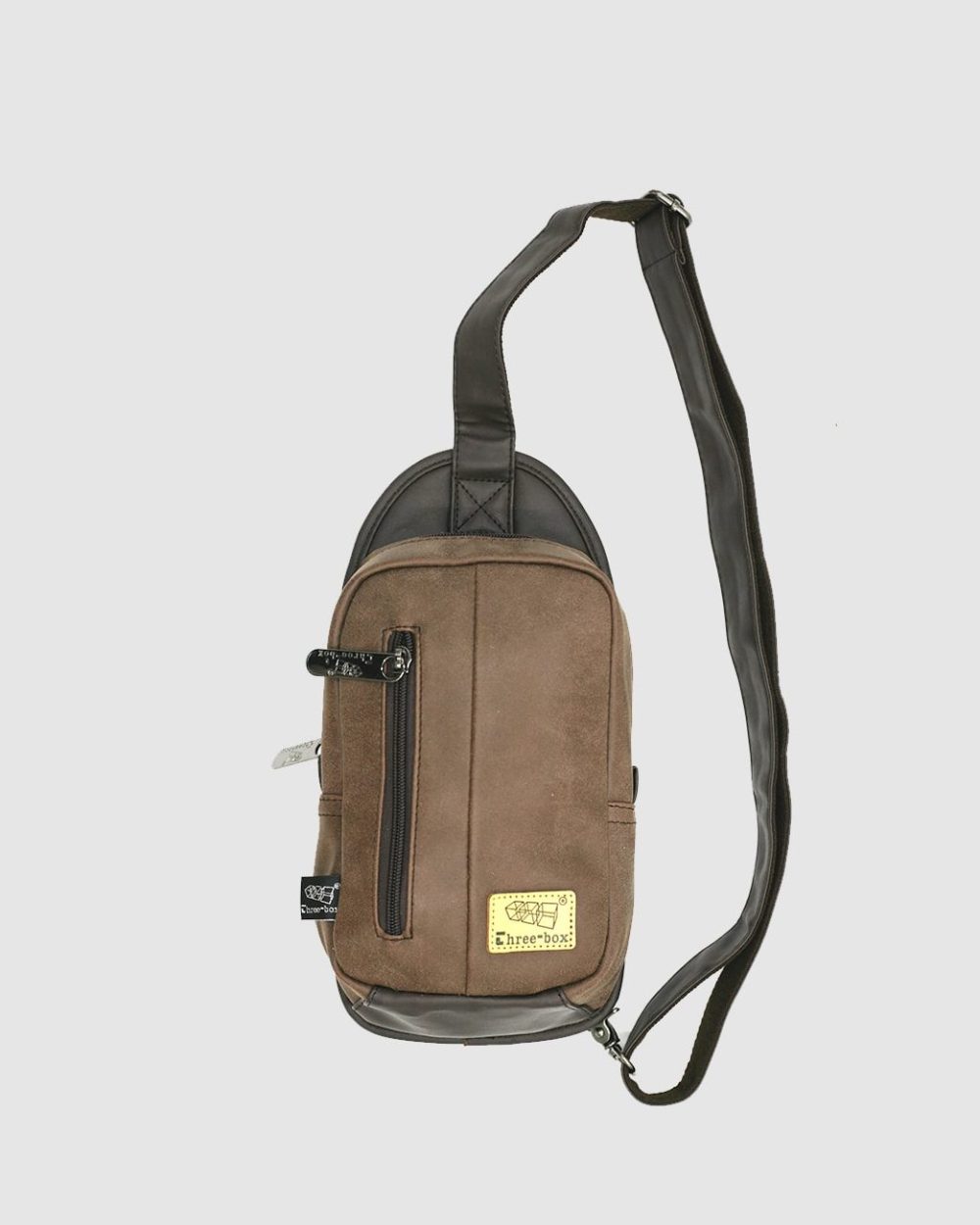 Alternative view of Túi chéo ngực da lộn I MS3530