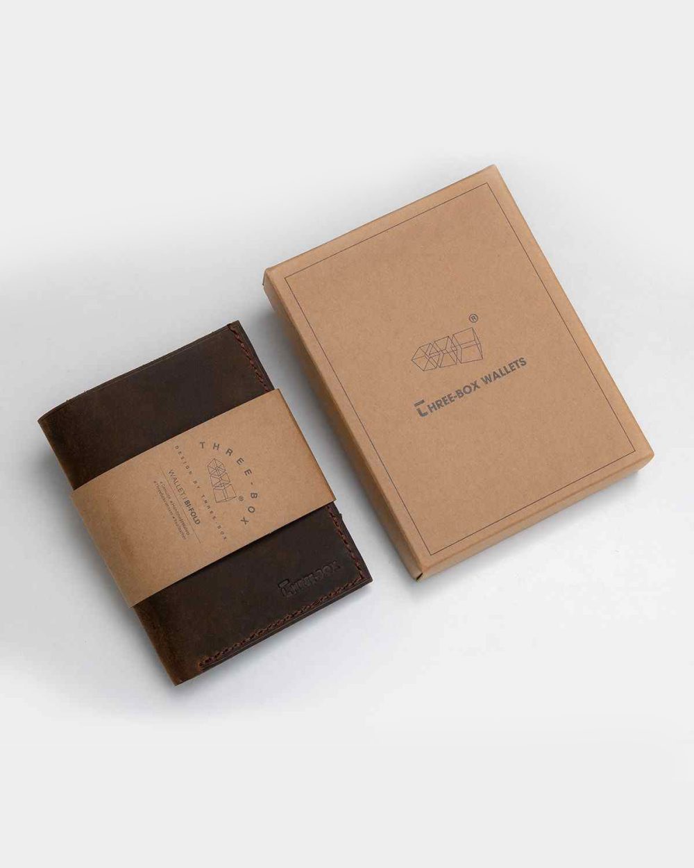 Ví nam Three-Box Bi-Fold | TBBIF-SAP01 Ví nam Three-Box Bi-Fold