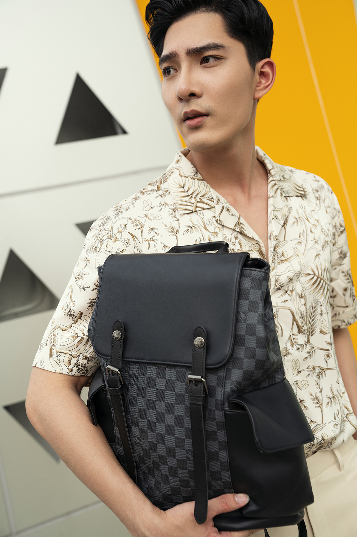 Balo Damier Retro BL80532
