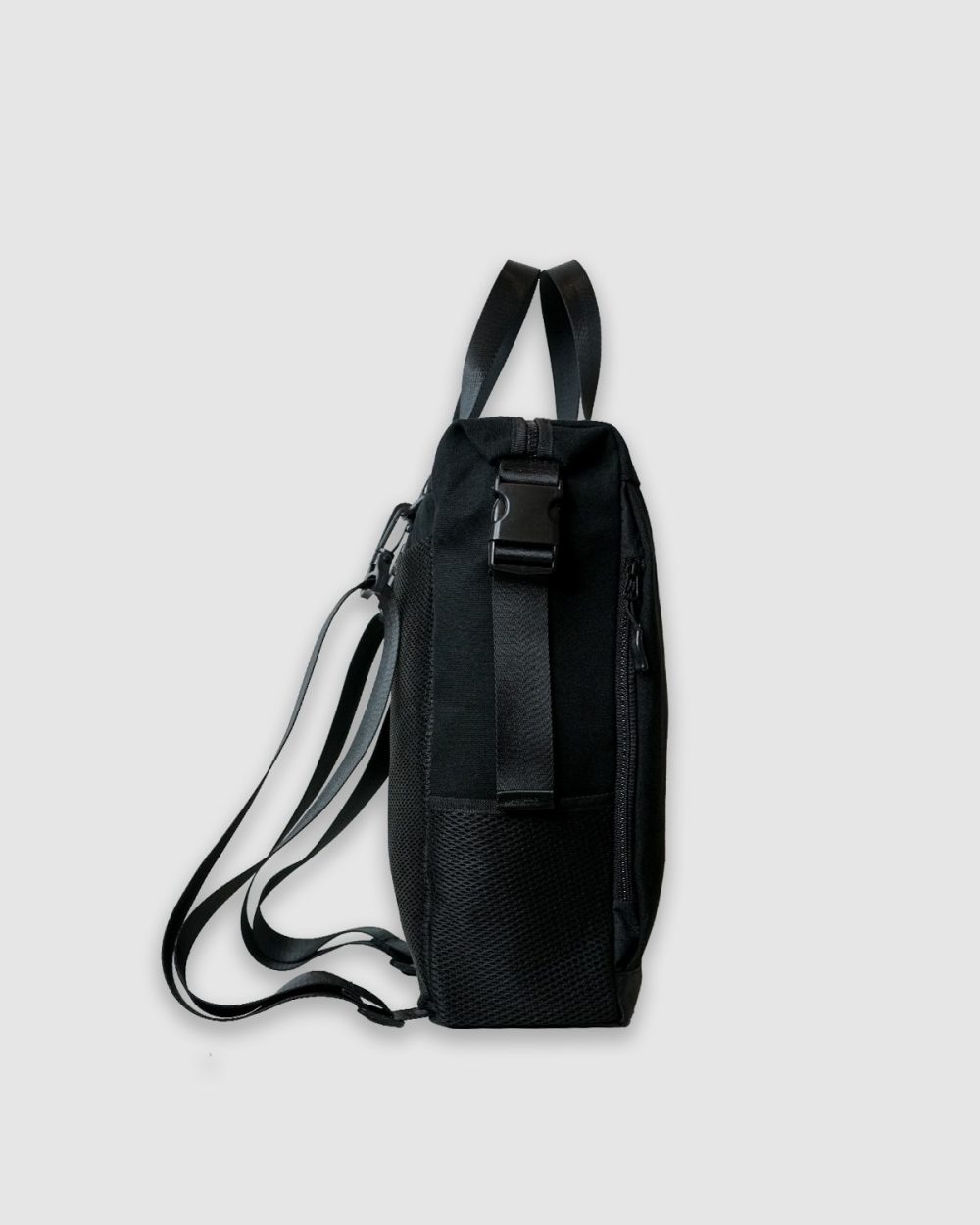 Balo laptop vai canvas Urban co quai xach nhieu ngan da nang kich thuoc lon vua laptop 16 inch Three Box 5