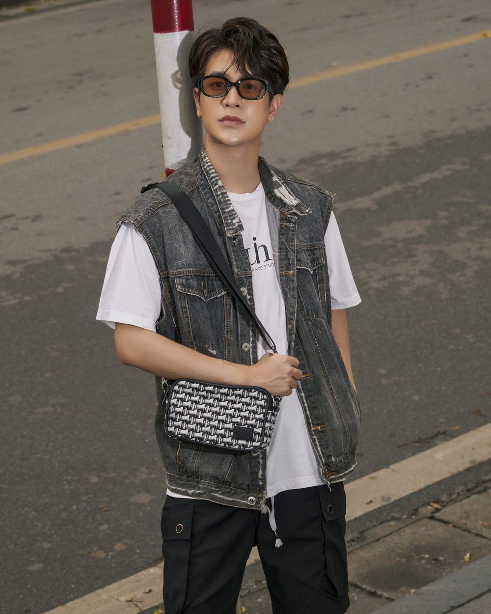 Túi chéo Lyn Canvas